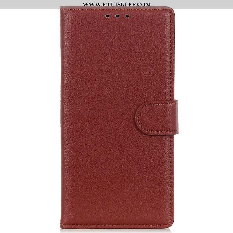 Etui Folio do iPhone 14 Tradycyjnie Liczi